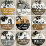 Custom Pet Portrait Door Hanger
