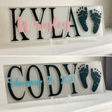 Personalized Baby Name Tile