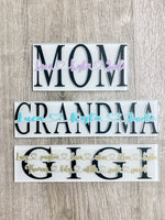 Custom Name Tiles