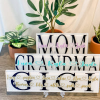 Custom Name Tiles