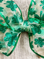 St. Patrick's Day Shamrock Bow