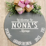 Spoiling Grandchildren Door Hanger