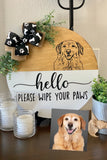 Custom Pet Portrait Door Hanger