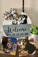 Custom Pet Portrait Door Hanger