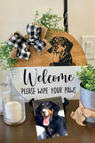 Custom Pet Portrait Door Hanger