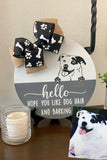 Custom Pet Portrait Door Hanger