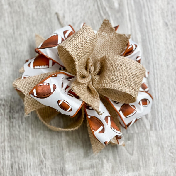 Super Bowl Football Bow