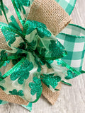 St. Patrick's Day Shamrock Bow