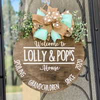 Spoiling Grandchildren Door Hanger
