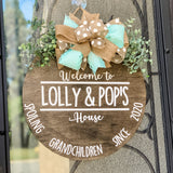 Spoiling Grandchildren Door Hanger