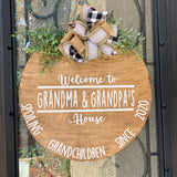Spoiling Grandchildren Door Hanger