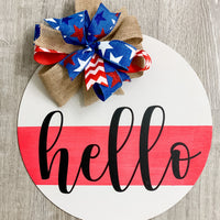 4th of July Welcome Sign
