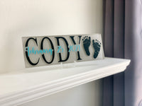 Personalized Baby Name Tile