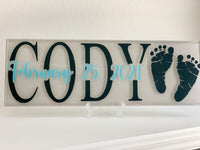Personalized Baby Name Tile