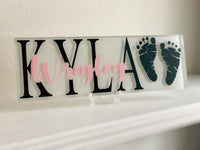 Personalized Baby Name Tile