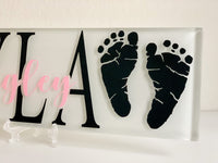Personalized Baby Name Tile