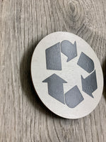Trash and Recycling Magnets