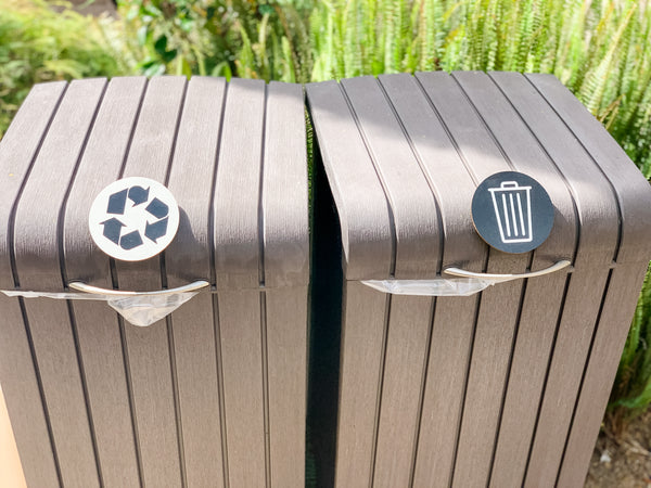 Trash and Recycling Magnets