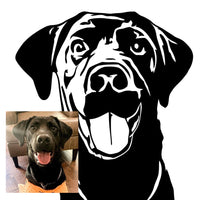 Pet Portrait Pocket t-shirt
