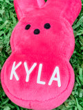 Personalized Stuffed Easter Bunny