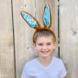 Personalized Easter Bunny Ears Headband