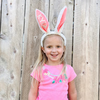 Personalized Easter Bunny Ears Headband