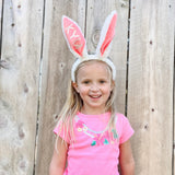 Personalized Easter Bunny Ears Headband