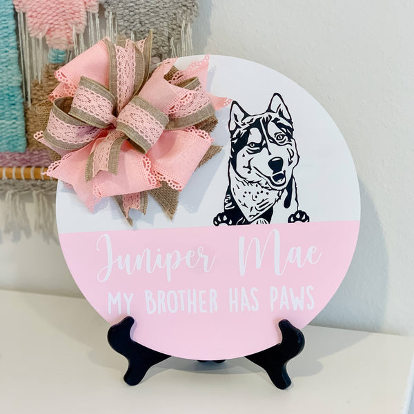 Baby Announcement/ Nursery Sign