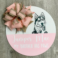 Baby Announcement/ Nursery Sign