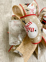 Snowman Bow
