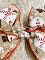 Snowman Bow