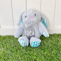 Personalized Stuffed Easter Bunny