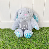 Personalized Stuffed Easter Bunny