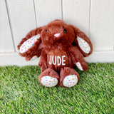 Personalized Stuffed Easter Bunny